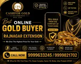 Cash for Gold in Noida Sector 18 Quick Gold Sellin, Noida