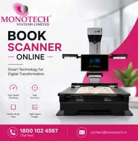 Top Book Scanner Online Solutions by Monotech, $ 0
