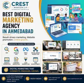 Best Digital Marketing Agency in Ahmedabad | Crest, Ahmedabad