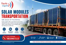 Solar Module Transportation, New Delhi