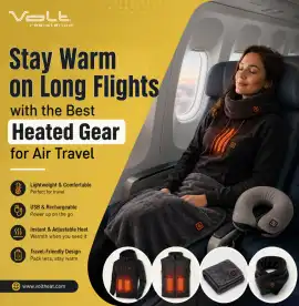 Stay Warm on Long Flights with the Best Heated Gea, $ 0