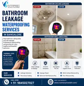 Bathroom Leakage Waterproofing Services in Bangalo, Bengaluru