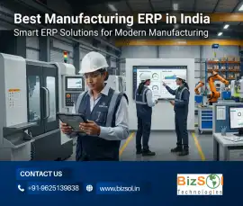 Best Manufacturing ERP in India for Industries, Noida