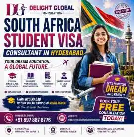 South Africa Student Visa Consultant in Hyderabad, Hyderabad