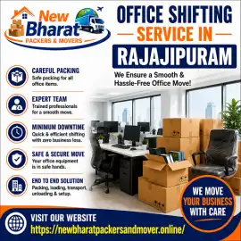 Office Shifting Service in Rajajipuram, Lucknow
