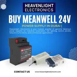 Buy Meanwell 24V Power Supply in Dubai | Heavenlig, $ 100