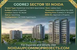 Godrej Sector 151 Noida | Contemporary 2 & 3 BHK H, Noida