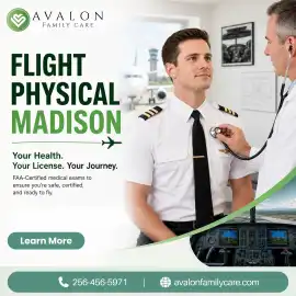 Flight Physical Madison | Avalon Family Care, Madison