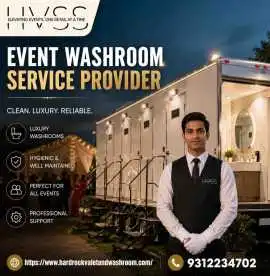 Luxury Event Washroom Rental Services, Delhi