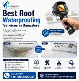 Best Roof waterproofing services in Bangalore, Bengaluru