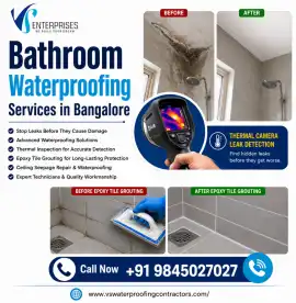 Bathroom Waterproofing Services in Bangalore , Bengaluru