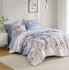 Luna Floral Comforter Set with Bed Sheets Bed in a, ps 53