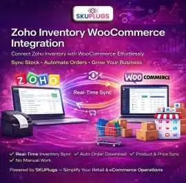 Zoho Inventory Woocommerce Integration | SKUPlugs, New York