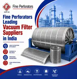Fine Perforators Leading Vacuum Filter Suppliers, New Delhi