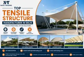 Top Tensile Structure Manufacturer in Delhi – Nath, New Delhi