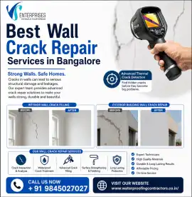 Best Wall Crack Repair services in Bangalore, Bengaluru