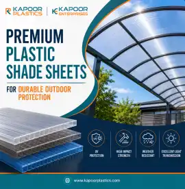 Premium Plastic Shade Sheets for Durable Outdoor, New Delhi