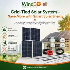 Grid-Tied Solar System – Save More with Solar, Chicago