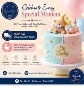 Custom Baby Shower Cakes for Every Celebration, Dubai