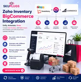 Zoho Inventory Bigcommerce integration | SKUPlugs, New York