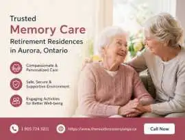 Trusted Memory Care Retirement Residences in Auror, Aurora