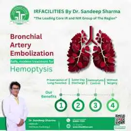 Treatment for Arterial Embolization at IRFacilitie, Chandigarh