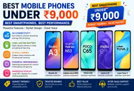 Best Smartphone ₹9,000 - Compare Budget Phones | P, Rp 9,000