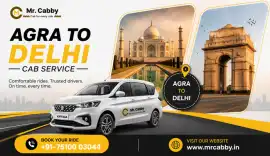 Agra to Delhi Taxi Service - Mr. Cabby, Agra