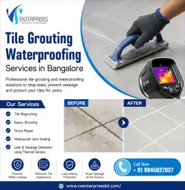 Tile Grouting Waterproofing Services in Bangalore , Bengaluru