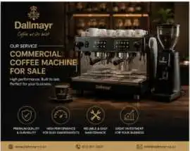 Commercial Coffee Machine for Sale | Dallmayr Sout, Johannesburg