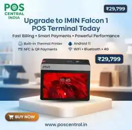 Buy IMIN Falcon 1 POS Terminal Online, ₹ 29,799