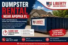 Affordable 10 Yard Dumpster Rentals Orlando – Book, Apopka