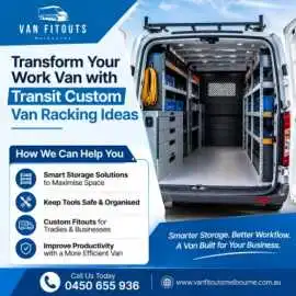 Upgrade Your Work Van with Smart Racking, Keysborough