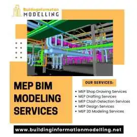 High Quality MEP BIM Modeling Services In Delawre , New Castle