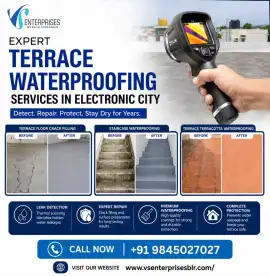 Expert Terrace Waterproofing Services in Electroni, Bengaluru