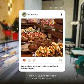 Bakery Frisco – Fresh Cakes, Pastries & Bread, $ 75