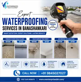 Expert Waterproofing Services in Banashankari , Bengaluru