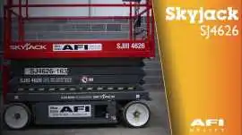 Skyjack Scissor Lift | AFI Rentals, Caldicot