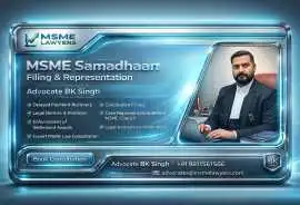 How does MSME Samadhaan filing and representation , Ghaziabad