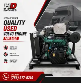 Upgrade with a Quality Used Volvo Engine for Sale
