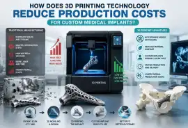 Customized Orthopedic Implants by Curewith3D, Gurgaon