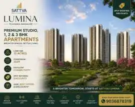 Sattva Lumina Yelahanka Bangalore | Studio, 1, 2 &, Bengaluru