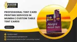 Professional Tent Card Printing Services in Mumbai, Mumbai