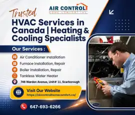 Trusted HVAC Services in Canada Heating & Cooling, Scarborough