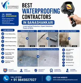 Best Waterproofing Contractors in Banashankari , Bengaluru