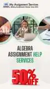 Algebra Assignment Help Services Get Flat 50% Off, Melbourne