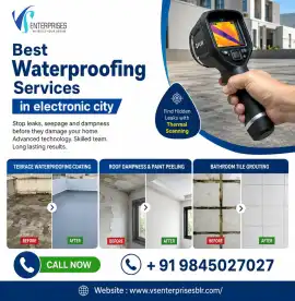 Best Waterproofing Services in electronic city, Bengaluru