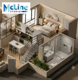  3D Floor Plans Services Nationwide | McLine Studi, Netheravon