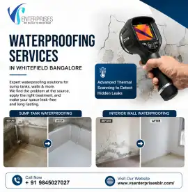 Waterproofing Services in Whitefield Bangalore, Bengaluru