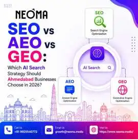 SEO vs AEO vs GEO: Complete Guide to Generative , Ahmedabad